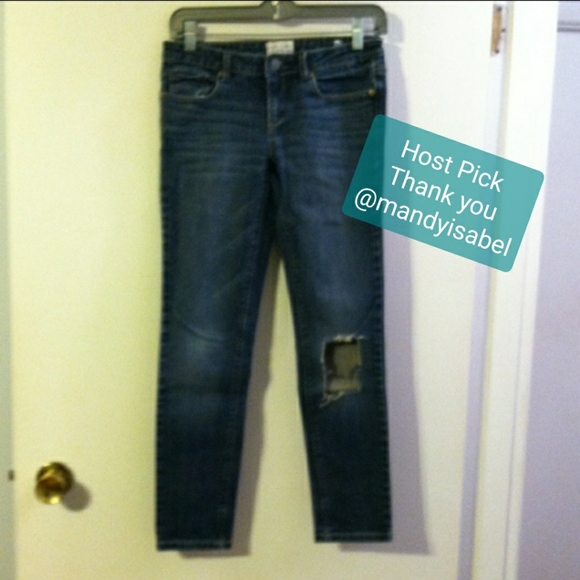 Aeropostale Distressed Skinny Jeans Petite… - Picture 5 of 7